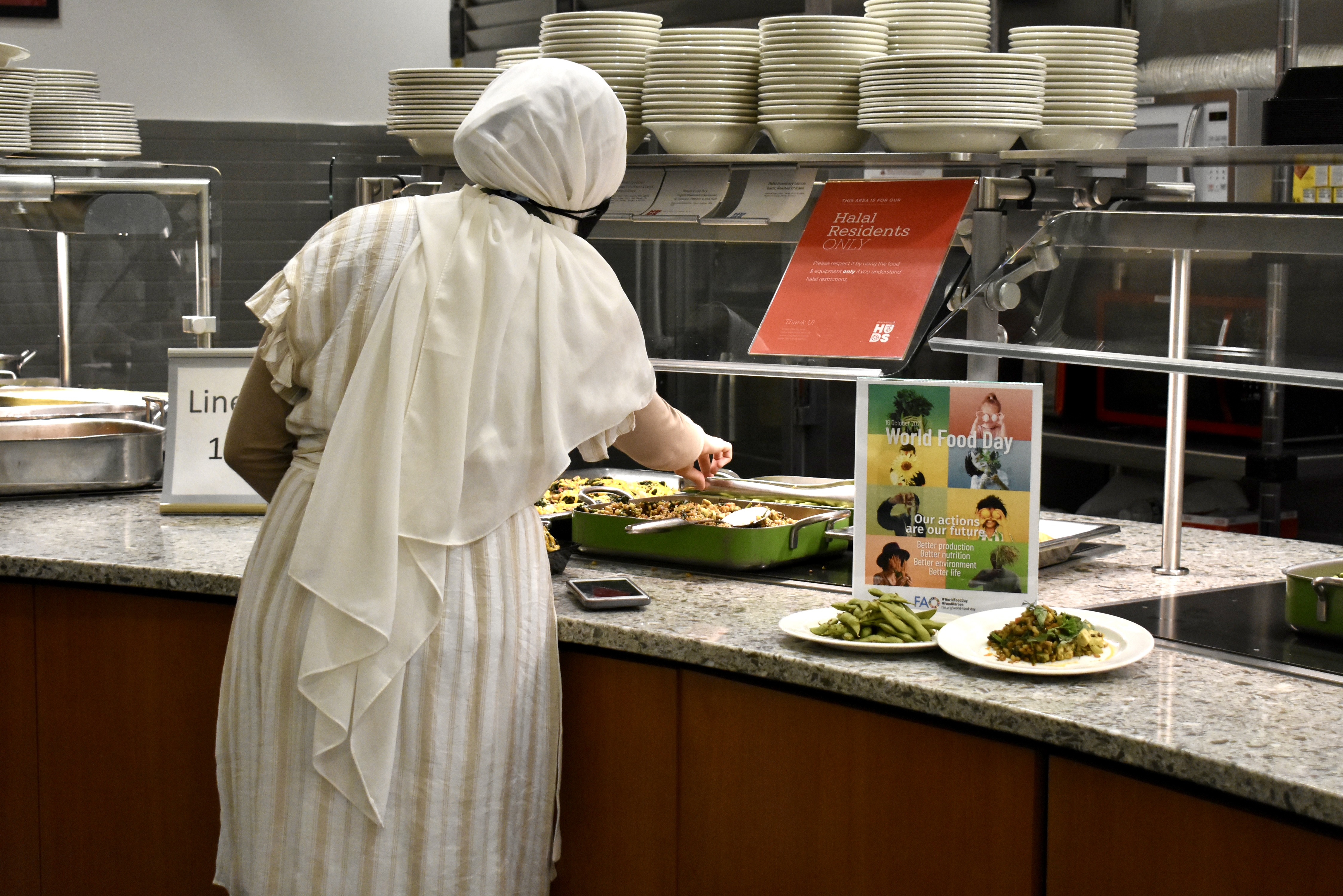 harvard dining hall food